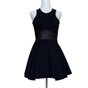 Mason by Michelle Mason Black Mini Dress